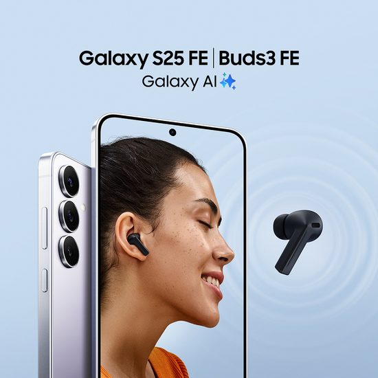 Смартфон Samsung Galaxy S25 FE 256Гб Голубой