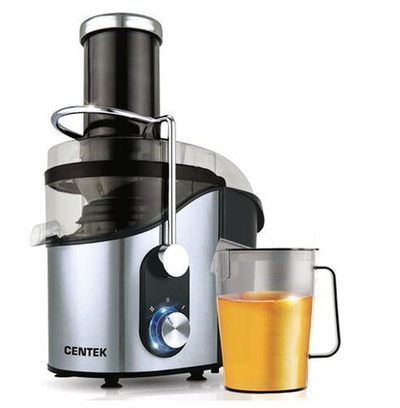 Соковыжималка Centek CT-1212 (черный, сталь)