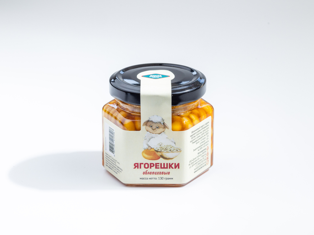 Ягорешки облепиховые, 130 г
