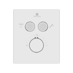 Душевой комплект Vincea Inspire VSFW-3I21MT1RCH встраиваемый, термостатический, двухрежимный, хром