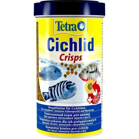 TetraCichlid Pro Crisps (чипсы) 500мл Основной корм для цихлид (Германия)