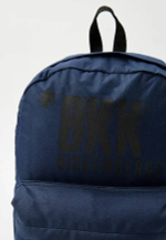 Рюкзак BIKKEMBERGS Синий/Термопринт: черный логотип Мальчик