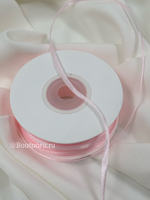 Лента атласная розовая 3 мм