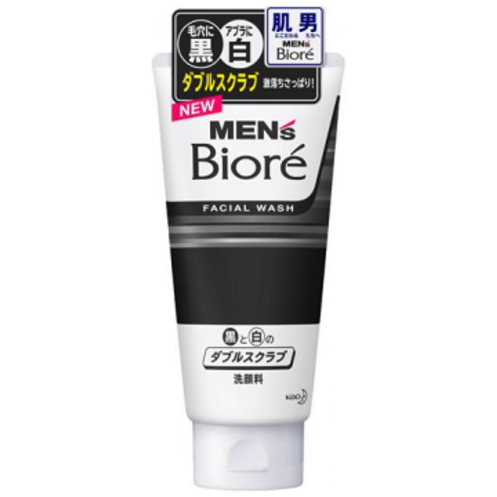 Kao Men's Biore мужской скраб для лица, 130 гр