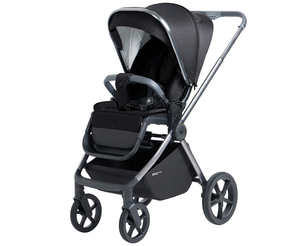 Детская коляска Sweet Baby Elegante 2 в 1 BRD Black