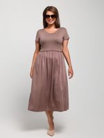 Платье Женственность Виотекс КОФЕЙНЫЙ