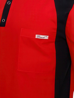 Туника медицинская мужская СтильБ 239ТСК, красный, 48