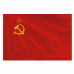 Флаг СССР 90х135 см полиэстер STAFF (2 штуки в упаковке)