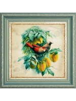 Картина на стену интерьерная на холсте 25*25 см