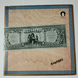Винтажная виниловая пластинка LP Nazareth Rampant (UK 1974)