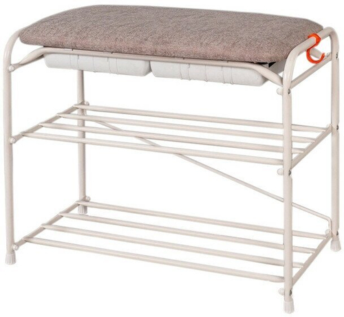 ПОДСТАВКА Д/ОБУВИ ЗМИ УЮТ 23 С СИДЕНЬЕМ БЕЛЫЙ