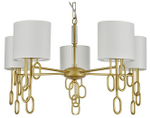 Подвесная люстра Indigo Amali 13026/5P Gold