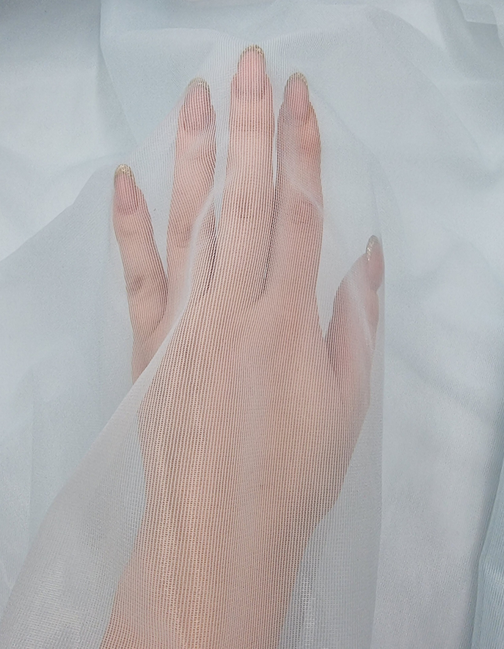 Сетка не эластичная корсетная голубая 0,1 м (Китай)