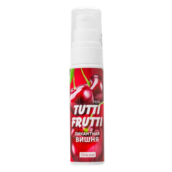 Tutti-Frutti Пикантная вишня - съедобная смазка