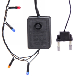 Гирлянда для дома MINI 4,2м 100 ламп, 4 режима, чёрный провод, Мультицвет