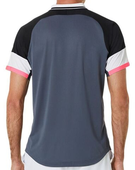Теннисное поло Asics Match Polo-Shirt - performance black/carrier grey