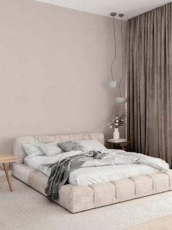 Обои Erismann бежевые рогожка однотонные флизелиновые для стен в зал, для спальни, моющиеся, размер рулона 10.05 метра на 1.06 метра