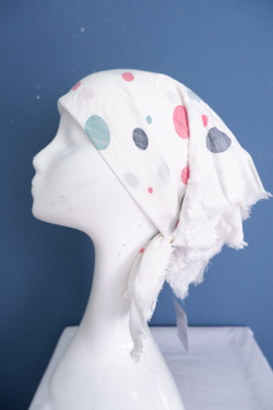 Косынка в горошек