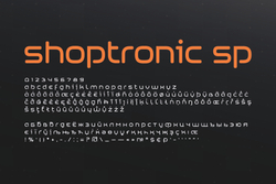 Шрифт Shoptronic SP