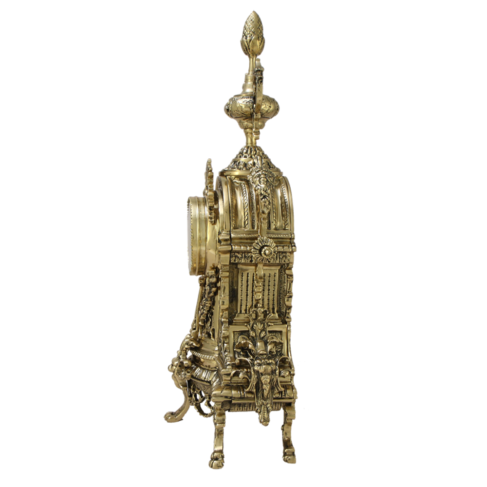 Bello De Bronze Часы каминные "Пинья" бронзовые