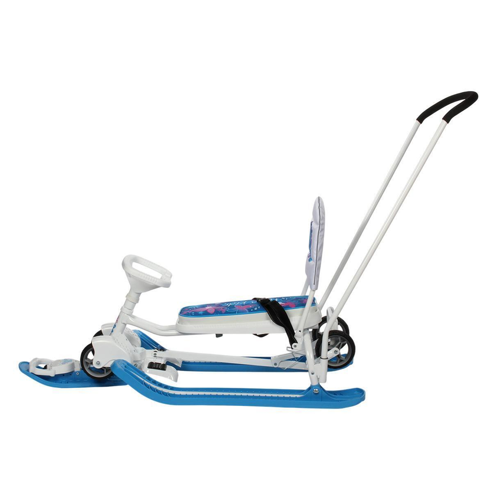 Снегокат Тимка спорт 6 ТС6/БТ "с бабочками на темном"