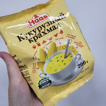 Кукурузный крахмал Haas, 200 г