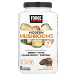 Force Factor, Modern Mushrooms®, булочка с корицей, 60 жевательных таблеток