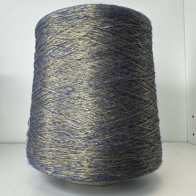 COCO - Gi.Ti.Bi Filati; хлопок, люрекс, п/а; 2200м/100гр; col. 888410, цвет: золотистый/синий