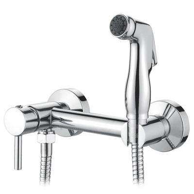 смеситель биде LEDEME картридж 25мм., с гигиен. душем, L5398-6