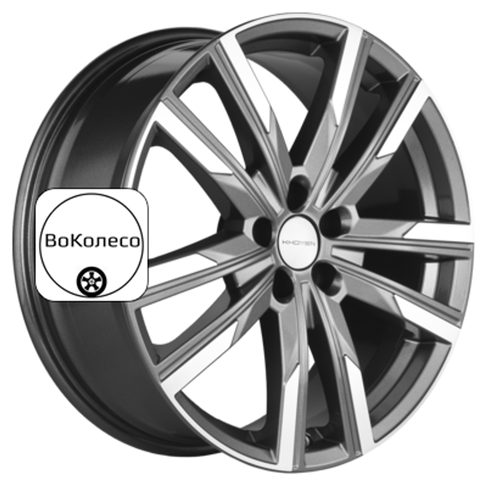 7,5x19/5x114,3 ET40 D60,1 KHW1905 (NX/RAV4) Gray-FP Khomen Wheels