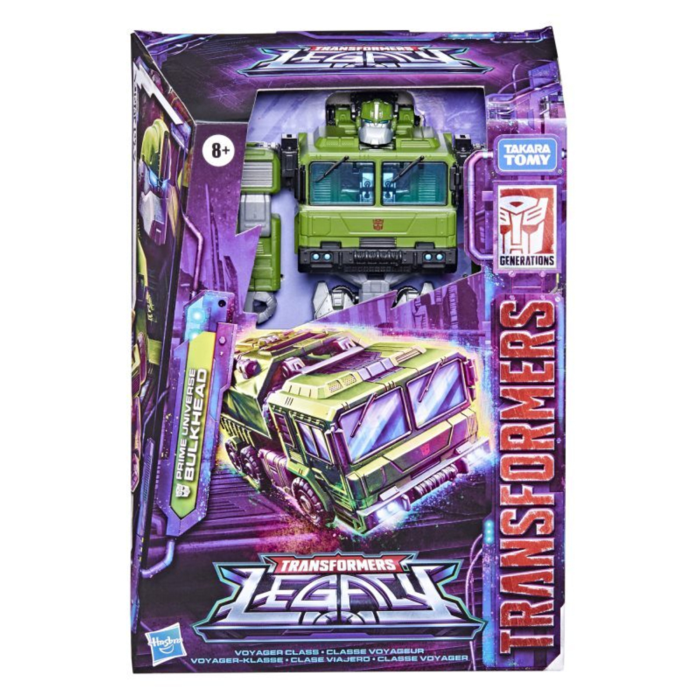 Hasbro Transformers Generations Legacy - Фигурка Voyager Prime Universe Bulkhead F3055