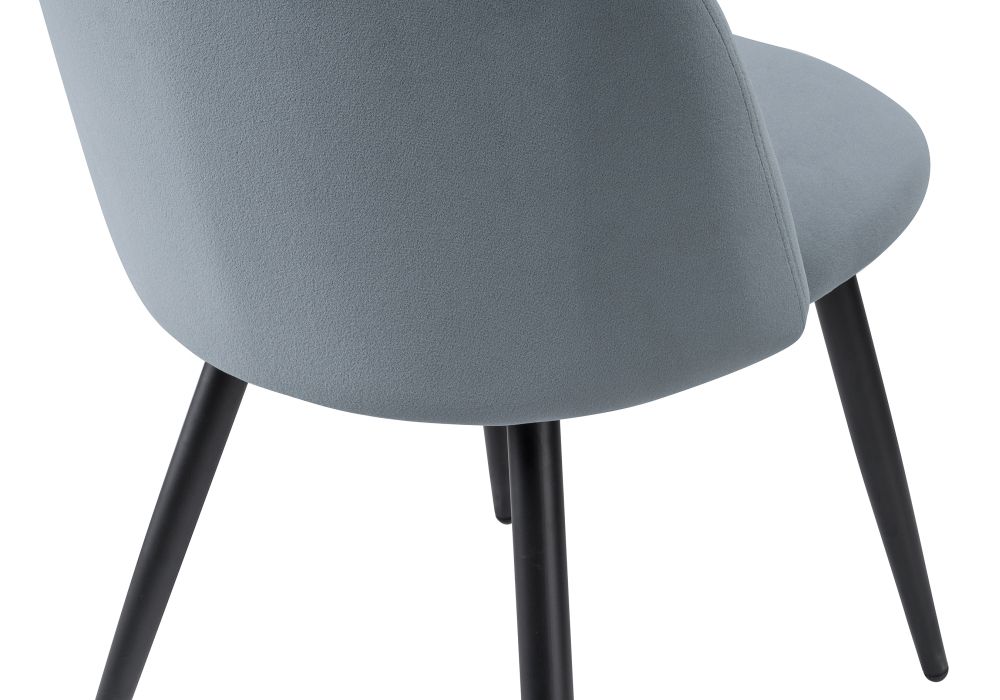 Стул на металлокаркасе Gabi 1 gray / black