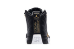 Кроссовки Jordan Air Jordan 12 Retro Black Metallic Gold White (Женская размерная сетка)
