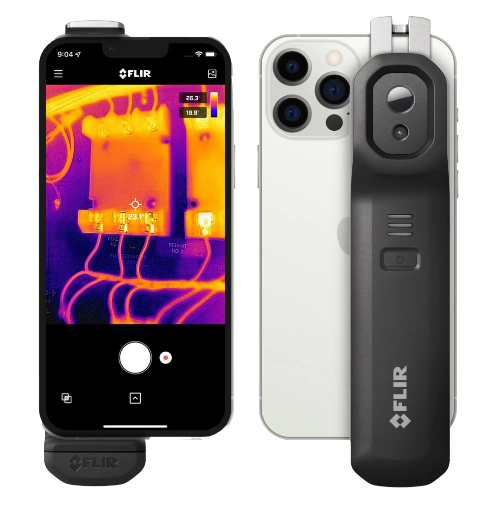 Тепловизор Flir One Edge Pro, для смартфона, Bluetooth/Wi-Fi, разрешение 160x120px, -20°C до +400°C
