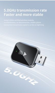 Беспроводной адаптер 2в1 Carplay Android Auto