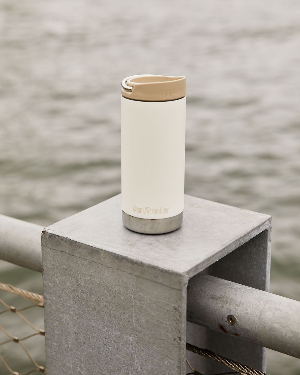 Термокружка Klean Kanteen TKWide Cafe Cap 12oz (355 мл) Tofu