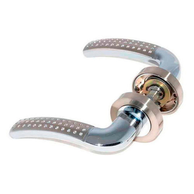 Ручка межкомнатная LD26-8-Al (GP,10225030/09811/0004811,Китай) СТЕКЛЯН.ДВ.