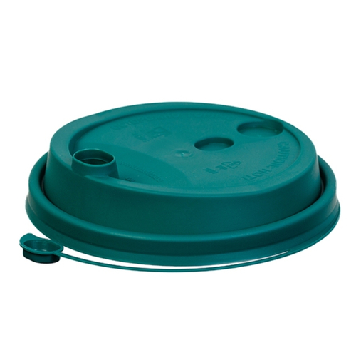 КРЫШКА С ПИТЕЙНИКОМ 90 ДД. ЗЕЛЕНАЯ ВЗЛП 50\1000 ШТ.