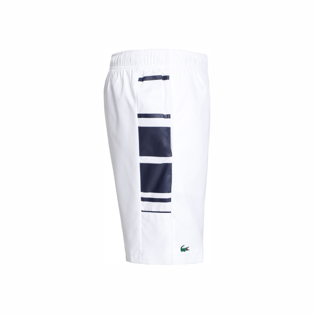 Мужские теннисные шорты Lacoste Player Shorts Men - White, Blue