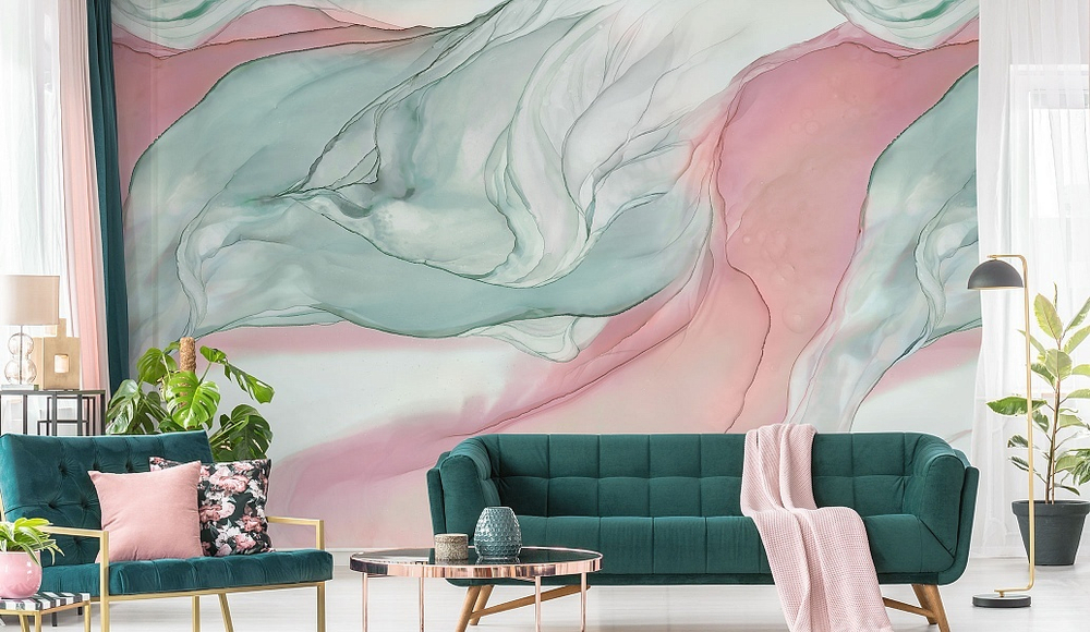 Обои и панно Affresco, коллекция  FLUID