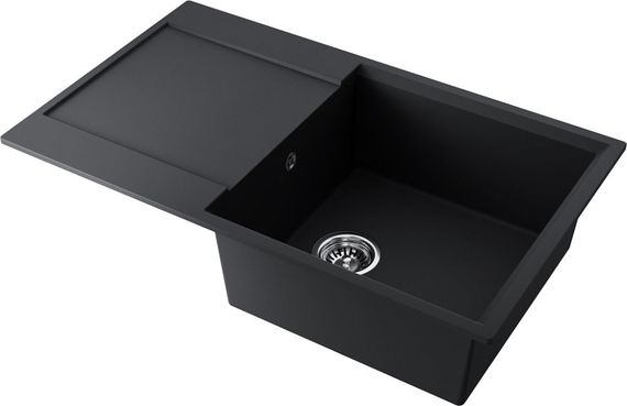 Мойка Omoikiri Daisen 86-BL Artgranit/черный (арт.4993700)