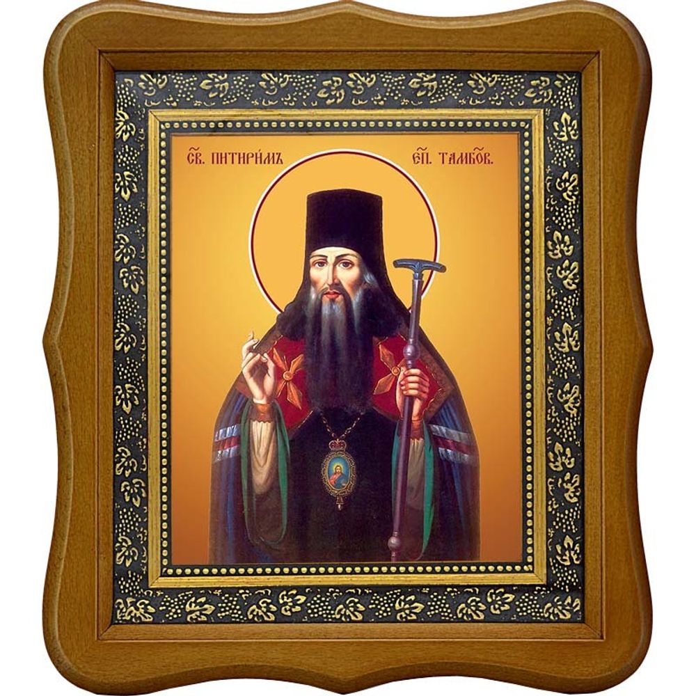 Питирим Тамбовский, епископ, святитель. Икона на холсте.