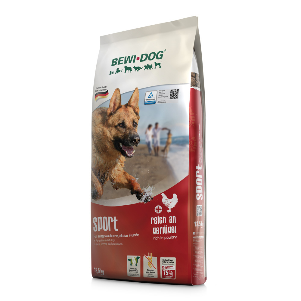 BEWI DOG Sport/Беви Дог Спорт Сухой корм для взрослых собак крупных пород с птицей