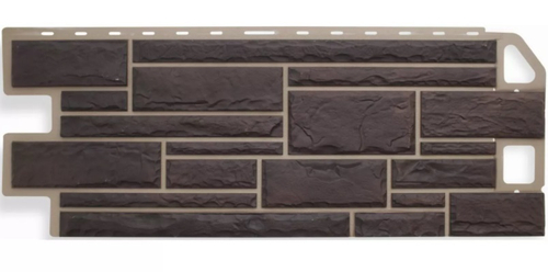 Панель цокольная Камень Жженый