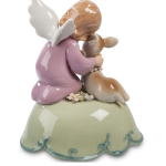 Композиция музыкальная Ангелочек с оленёнком [Арт. 103175]