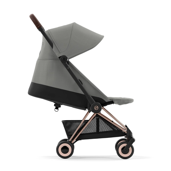 Прогулочная коляска Cybex Coya Mirage Grey шасси Rosegold