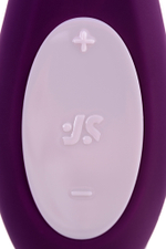 Многофункциональный смарт-вибратор для пар Satisfyer Double Joy фиолетовый