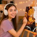 Картина по номерам Клинок рассекающий демонов Зеницу Агацума