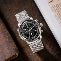 ZEPPELIN Hundred Years Collection Chronograph Watch Quartz Movement 50 meter Water Resistance Men"s Watches