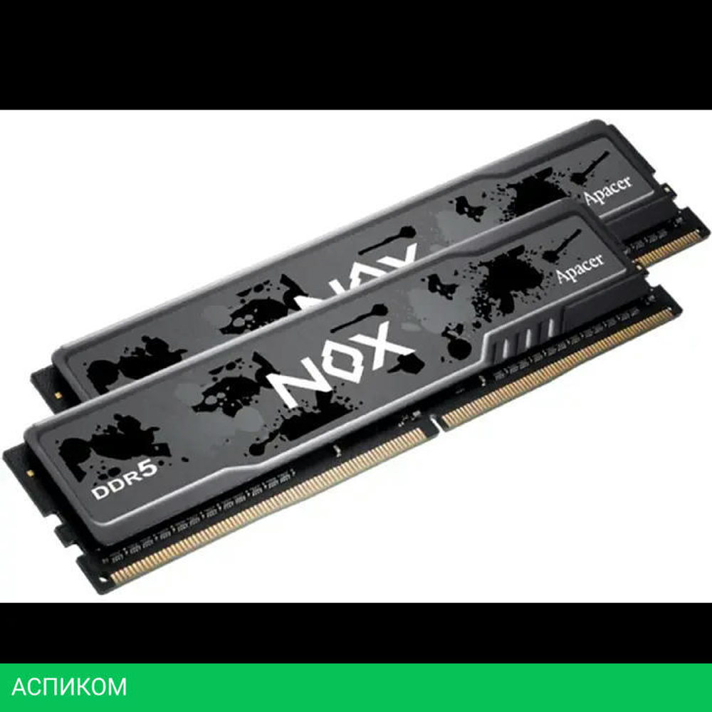Оперативная память Apacer NOX 2x32GB DDR5 (AH5U64G52C522MBAA-2)